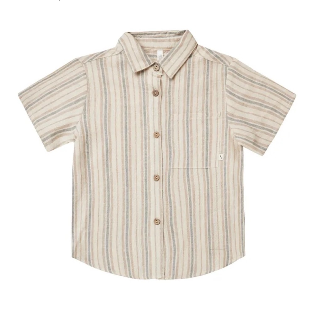 Rylee & Cru linen striped shirt